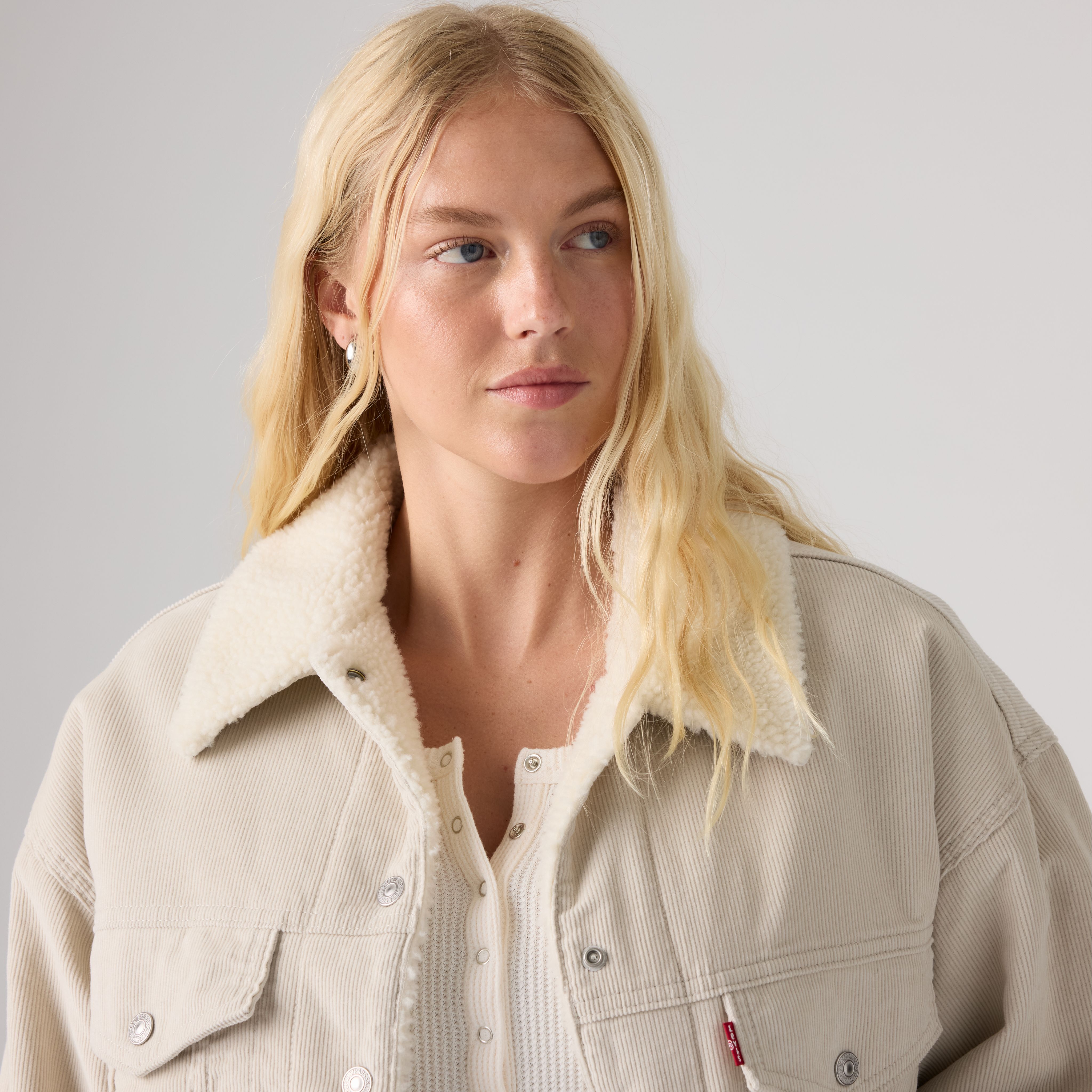Corduroy '90s Sherpa Trucker Jacket 2