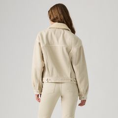 90s Sherpa Trucker Jacket — To The Bone - White 4