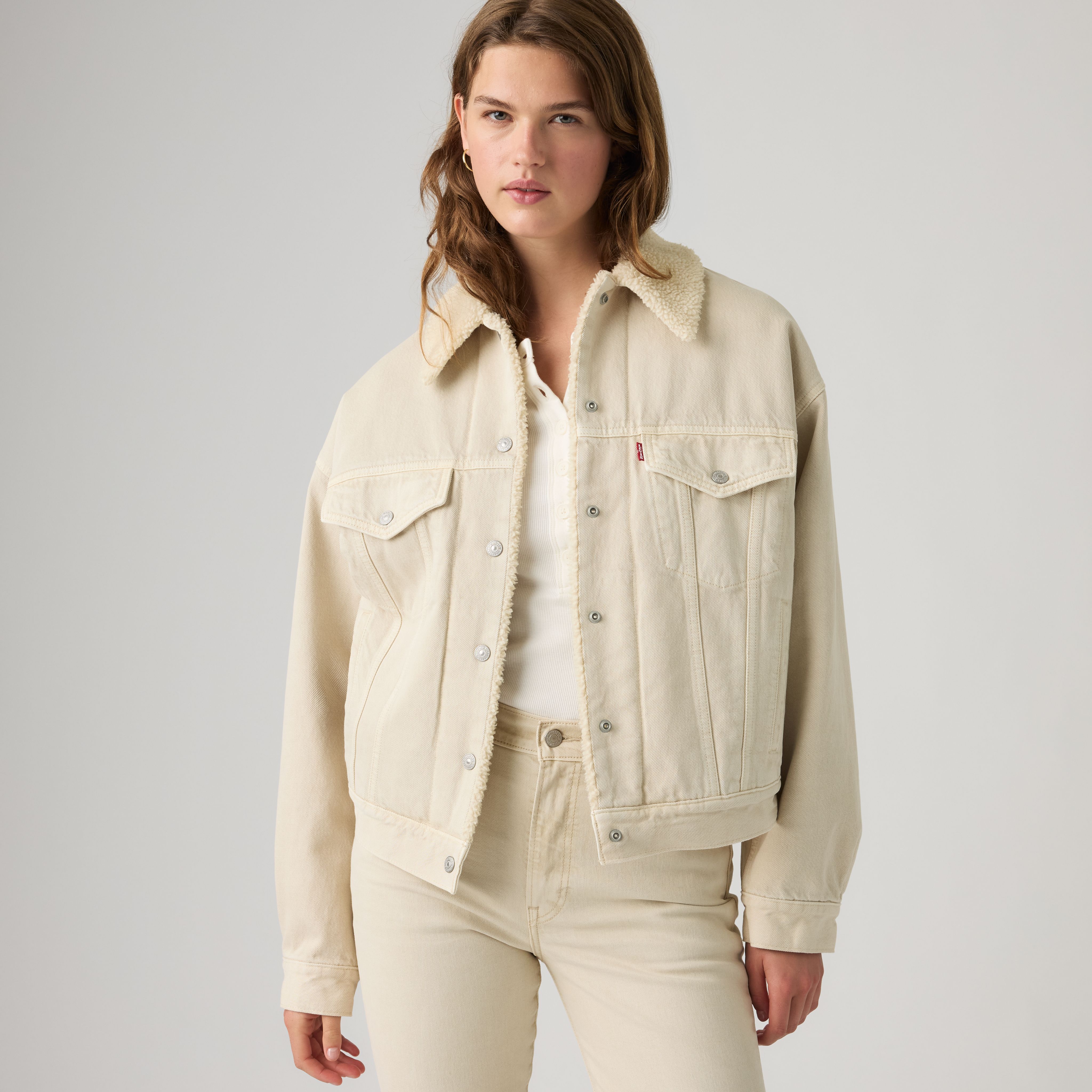 '90s Sherpa Trucker Jacket 1