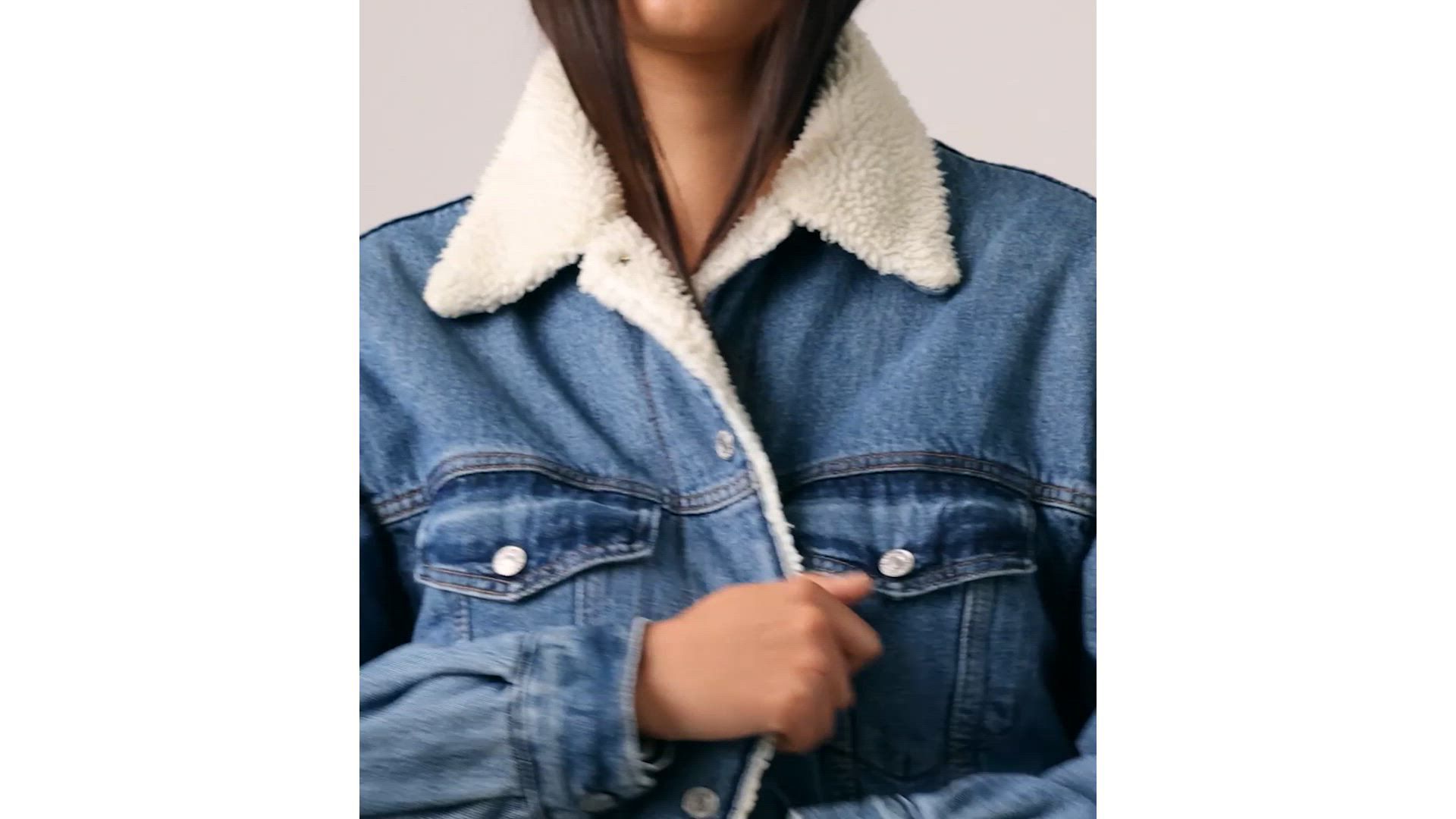 '90s Sherpa Trucker Jacket 1