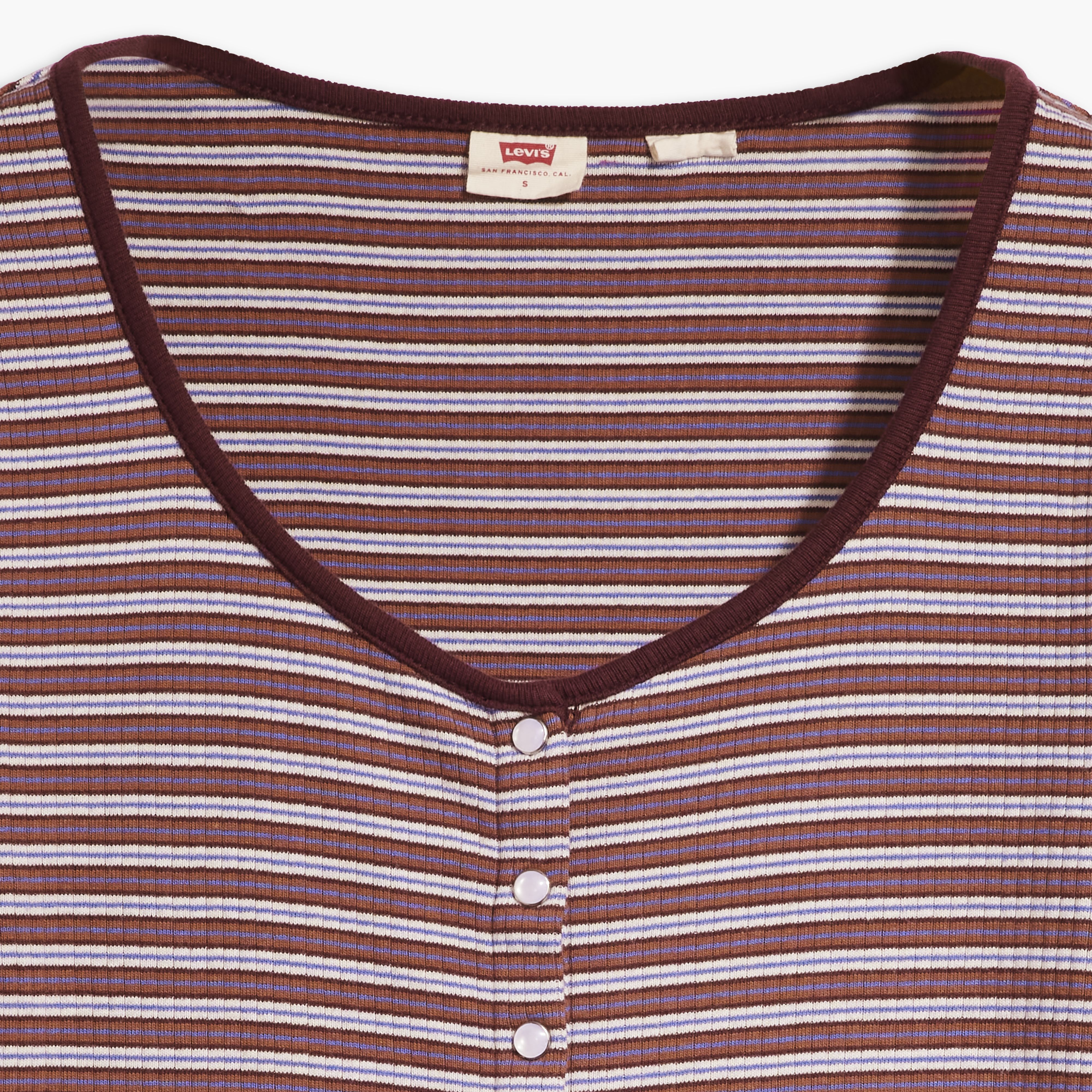 Long Sleeve Britt Snap Front Top 4