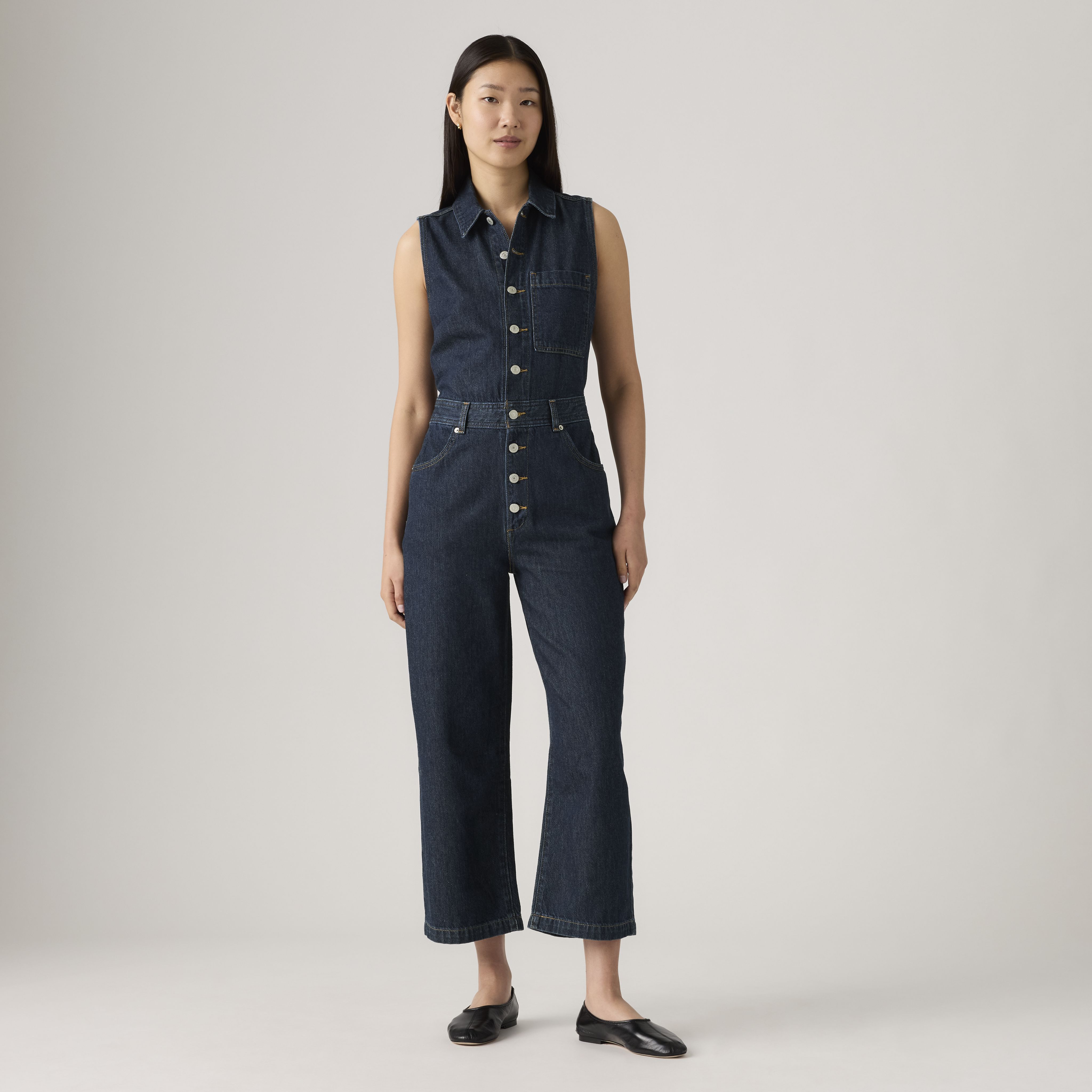 Sleeveless Lightweight Jumpsuit 2