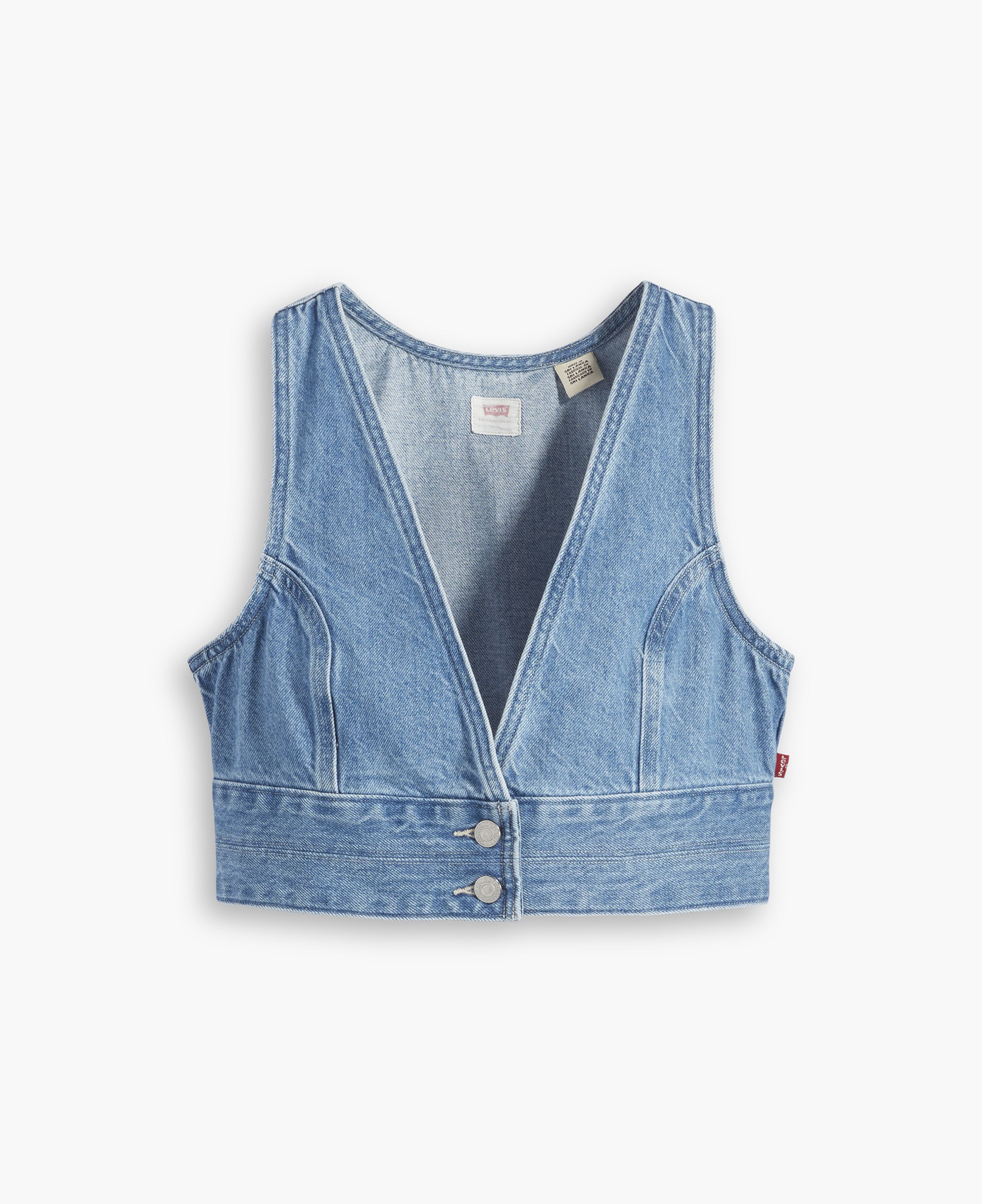 Raine Denim Crop Top 1