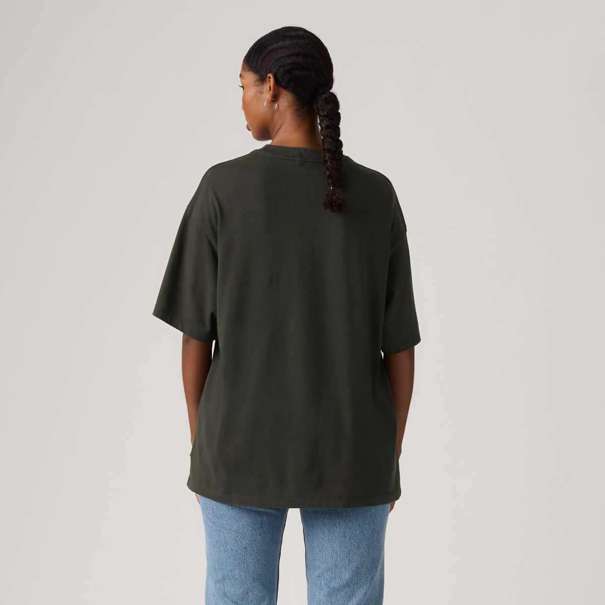 Graphic Logo Short Stack Tee — Tee All The Boots Pi - Black