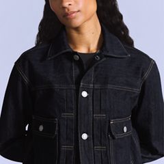 Women’s Type II Trucker Jacket — Moj Type 2 Dark Rinse - Dark Wash 4