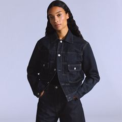 Women’s Type II Trucker Jacket — Moj Type 2 Dark Rinse - Dark Wash 1