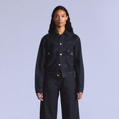 Women’s Type II Trucker Jacket — Moj Type 2 Dark Rinse - Dark Wash 2