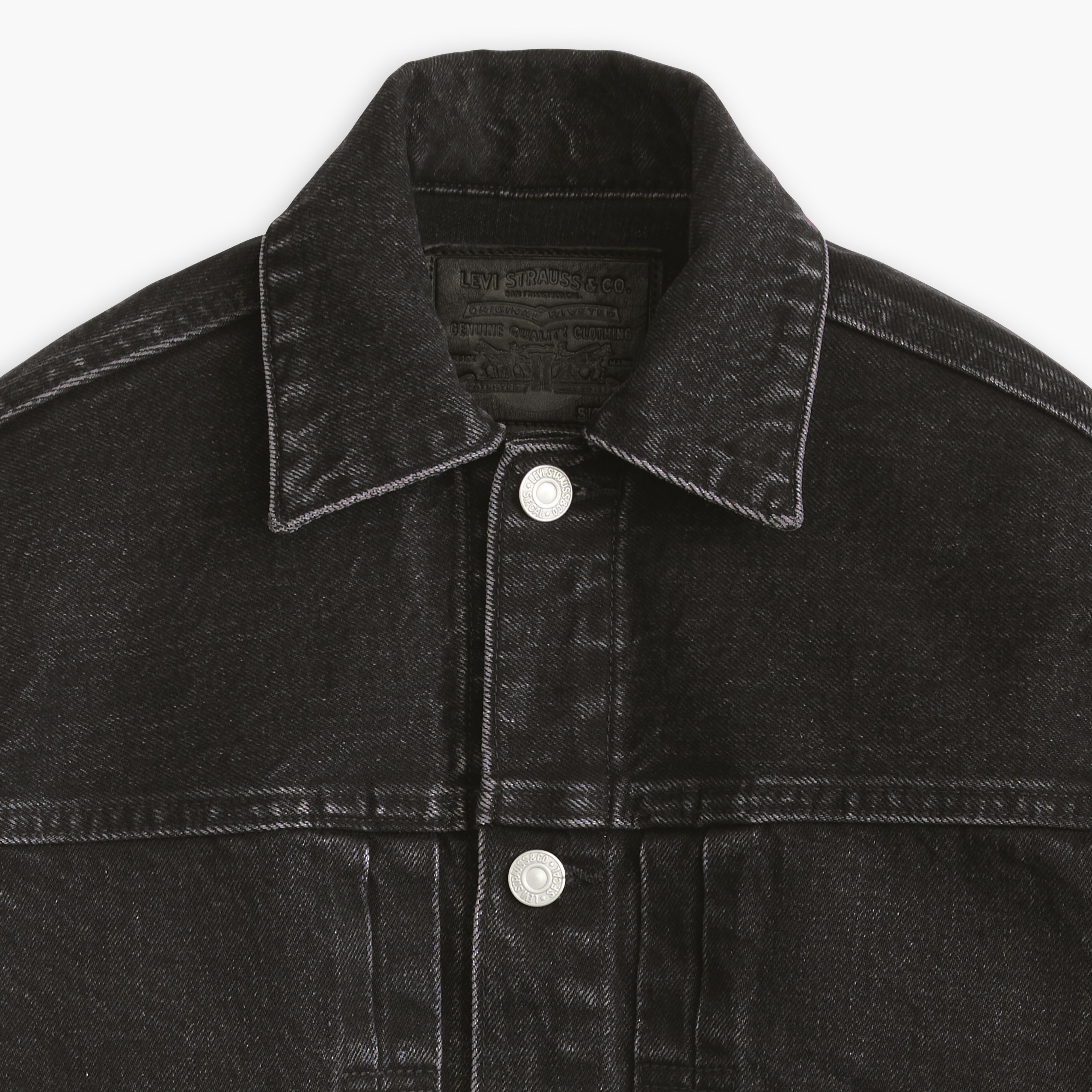 Japanese Denim Type Ii Trucker Jacket - Black | Levi's® US