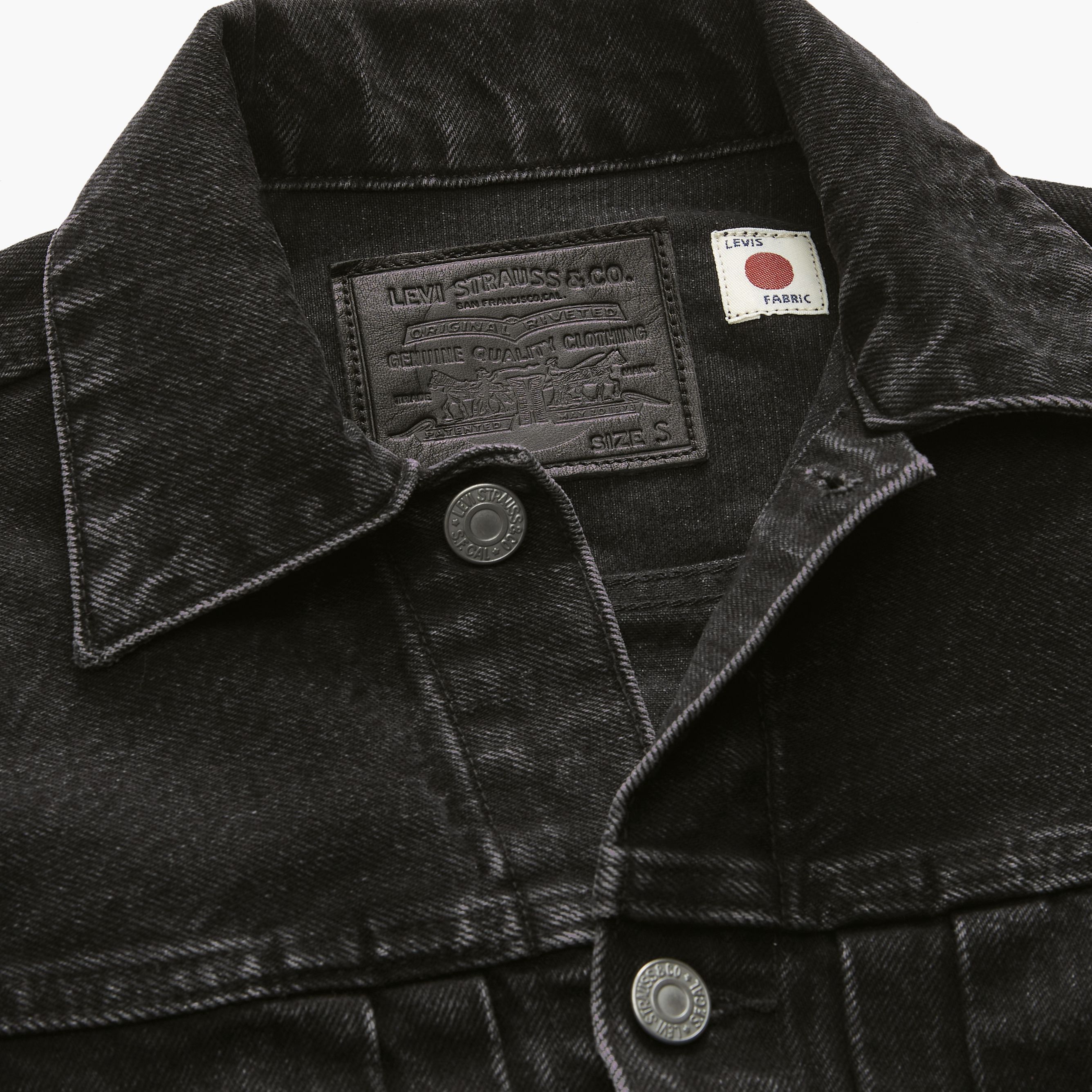 k*z様 Levi's PREMIUM BLACK TYPEII TRUCKER Japanese Denim Type Ii Trucker Jacket - Black | Levi's® US