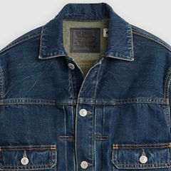 Women’s Type II Trucker Jacket — Doree Mij - Blue 8