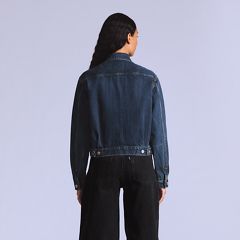 Women’s Type II Trucker Jacket — Doree Mij - Blue 3
