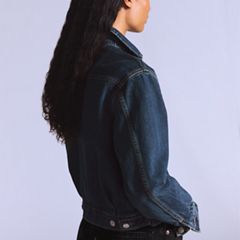Women’s Type II Trucker Jacket — Doree Mij - Blue 5