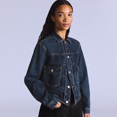 Women’s Type II Trucker Jacket — Doree Mij - Blue 1