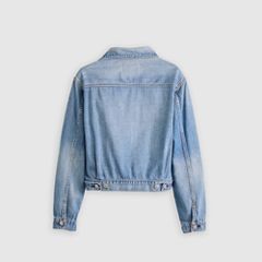 Women’s Type II Trucker Jacket — Royal Wave MOJ - Blue 7