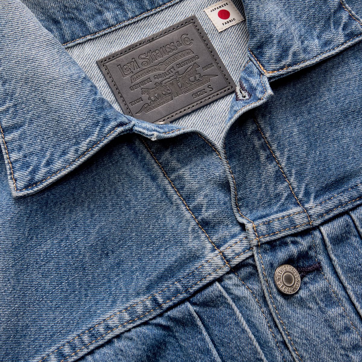 Women’s Type II Trucker Jacket — Royal Wave MOJ - Blue