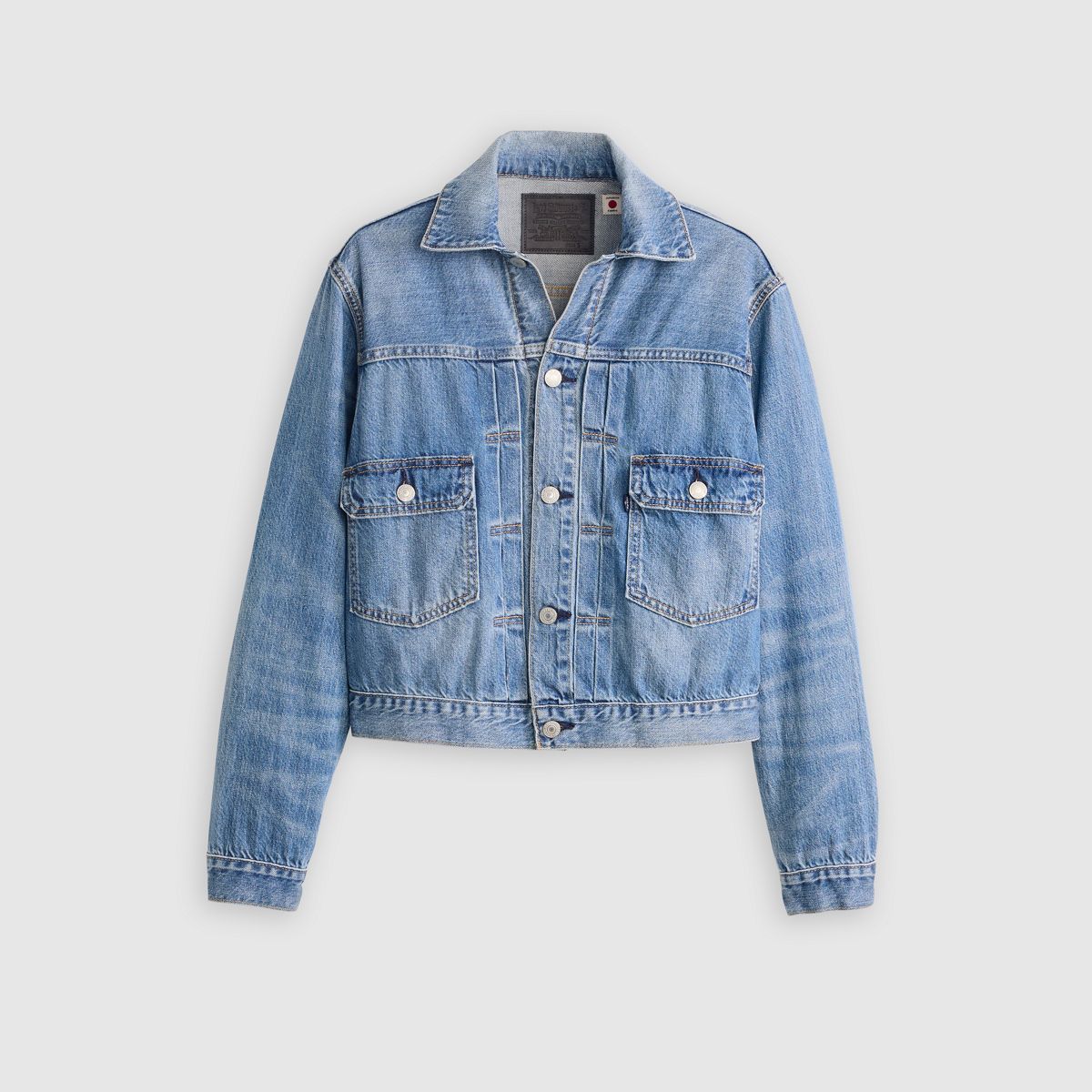 Women’s Type II Trucker Jacket — Royal Wave MOJ - Blue