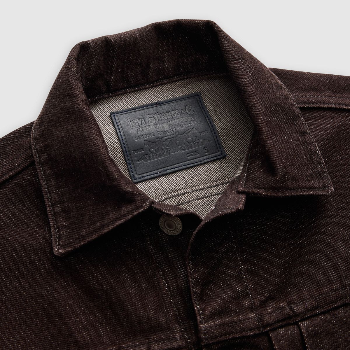 Women’s Type II Trucker Jacket — Dark Coffee - Brown