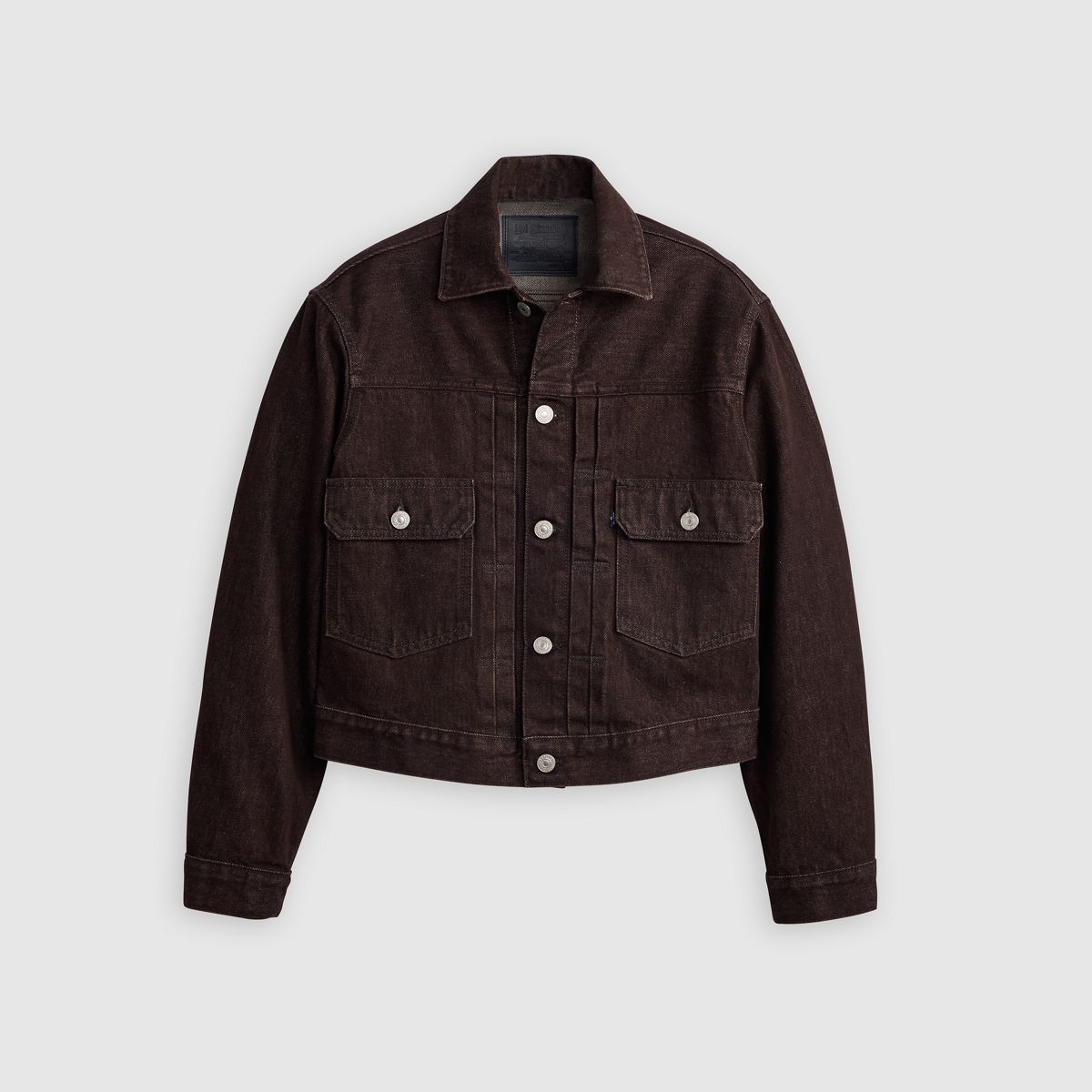 Women’s Type II Trucker Jacket — Dark Coffee - Brown