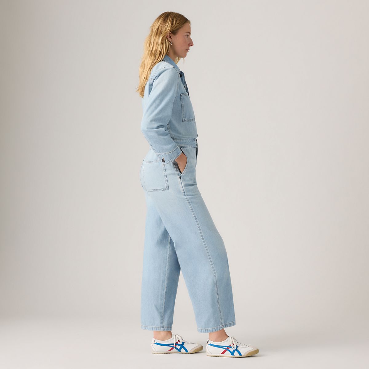 Iconic Lightweight Jumpsuit — Celebrate The Moment - Blue