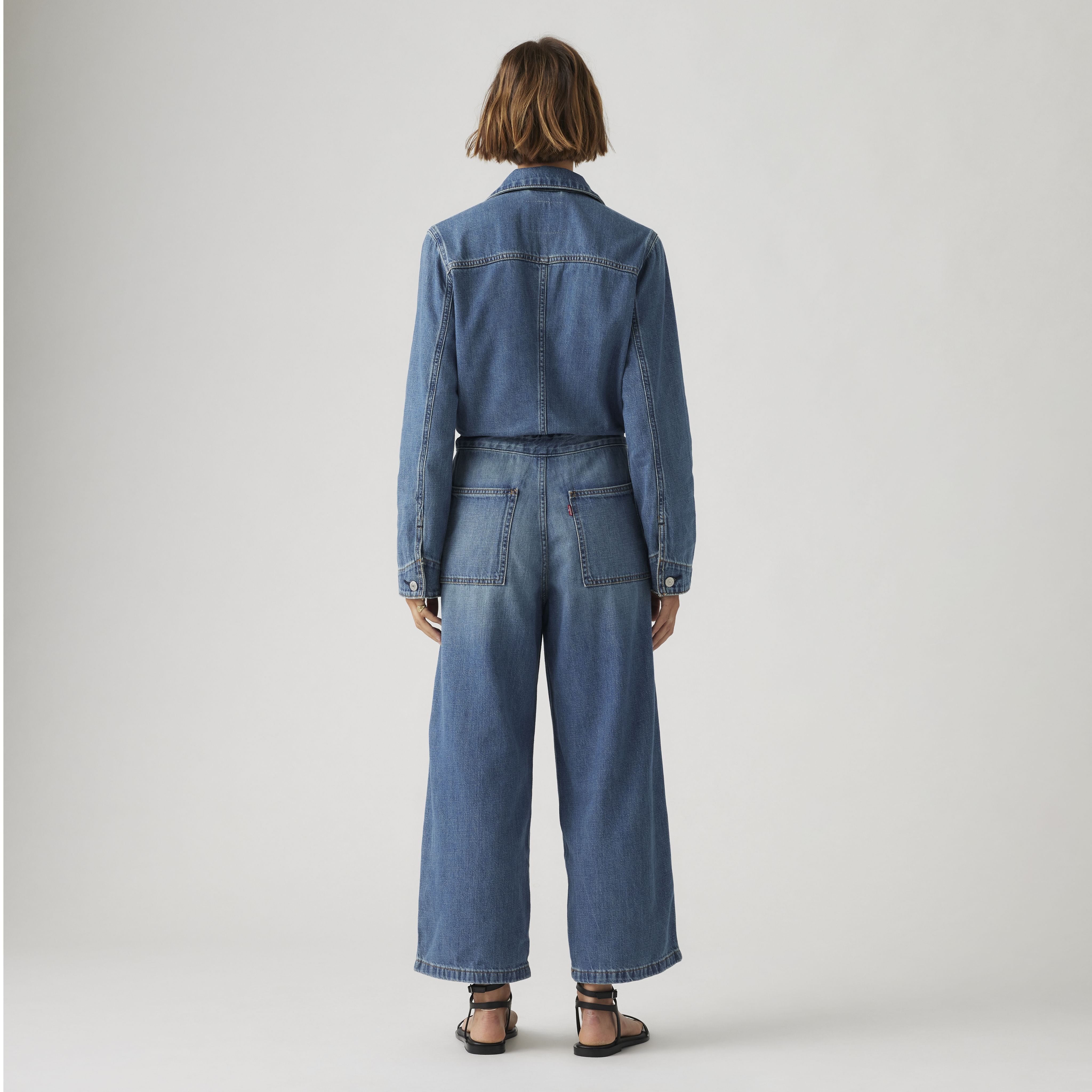 Linen+ Denim Iconic Jumpsuit 3