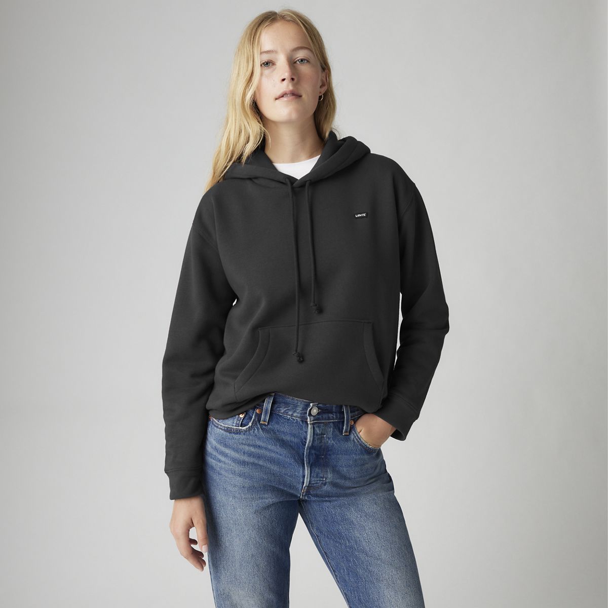 Everyday Hoodie — Anthracite Night - Black
