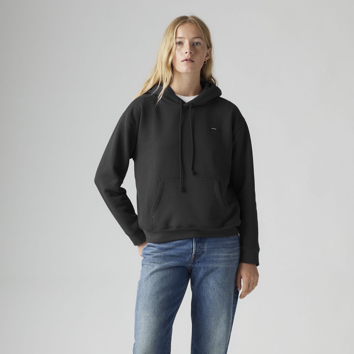 Everyday Hoodie — Anthracite Night - Black