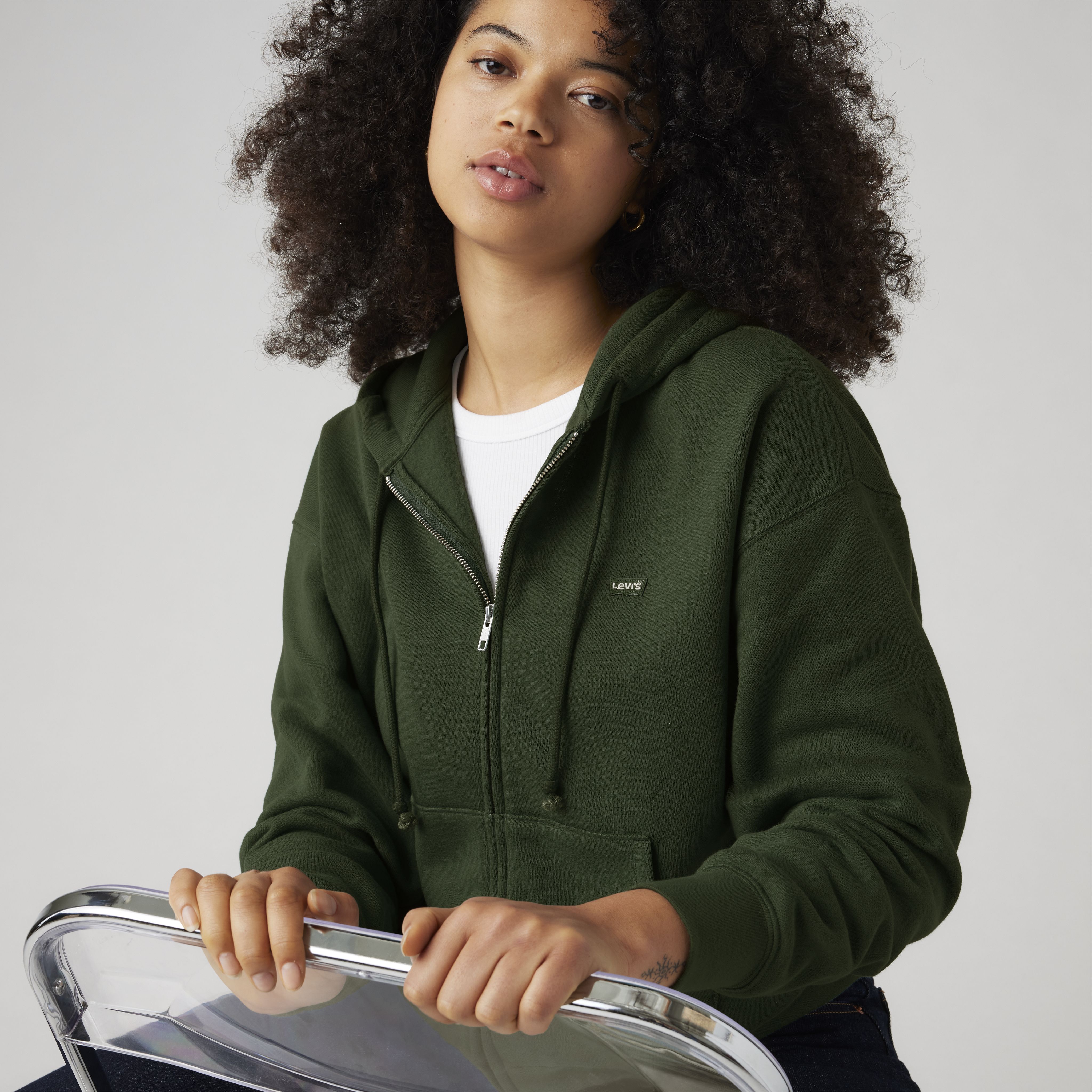 Everyday Zip-up Hoodie Sweatshirt 4