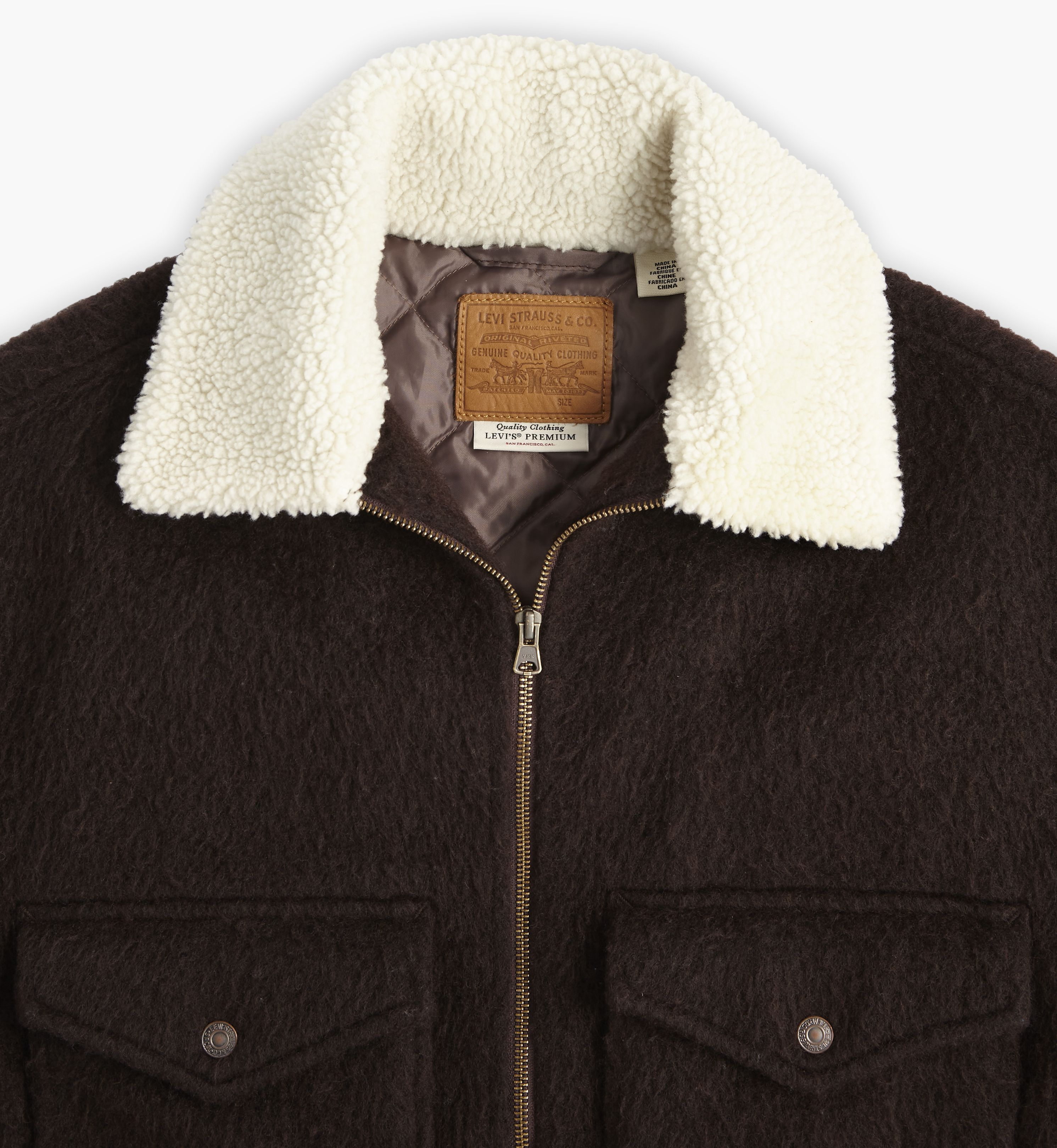 Baby Bubble Wool Sherpa Trucker Jacket 7