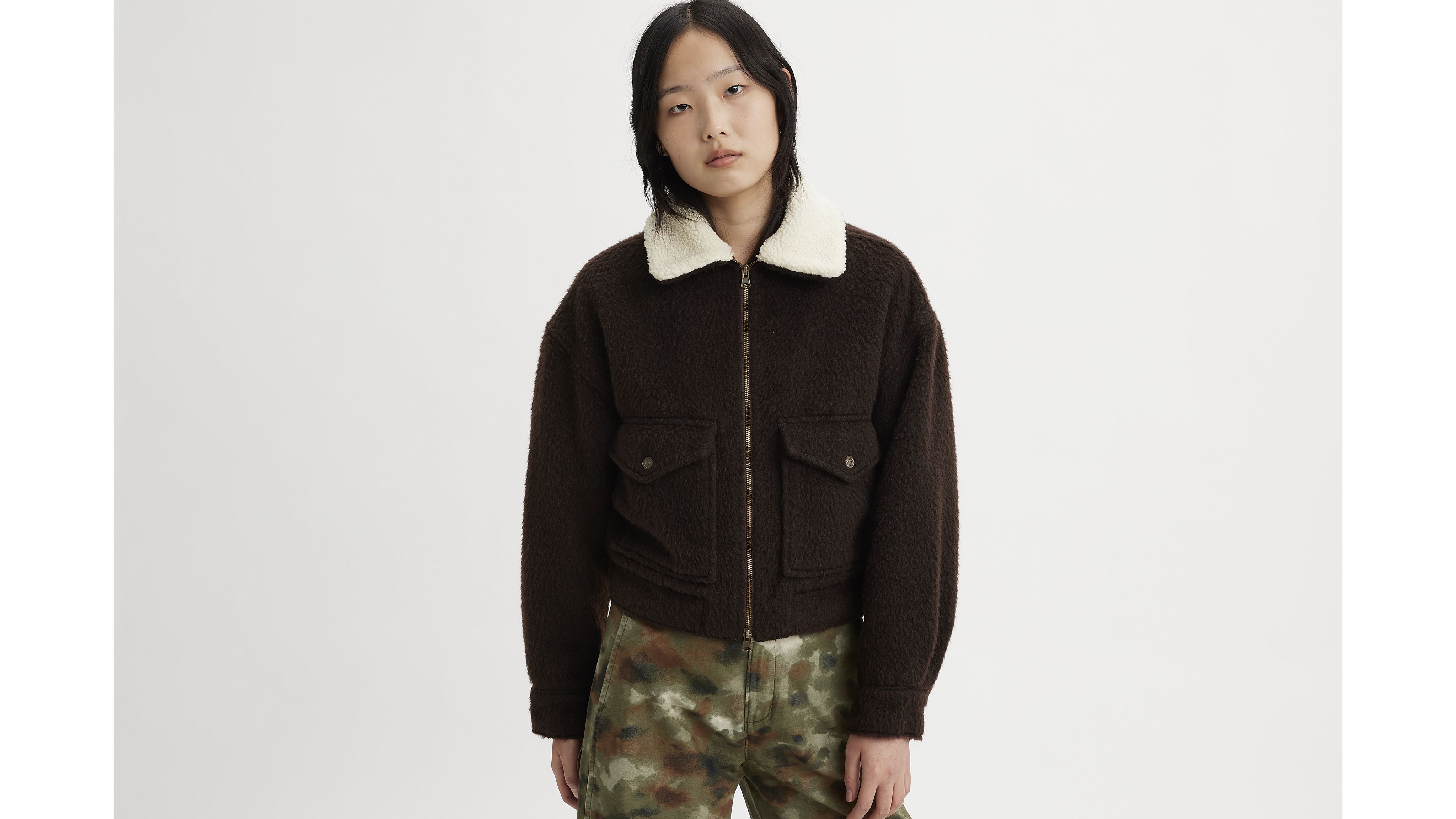 Baby Bubble Wool Sherpa Trucker Jacket 1