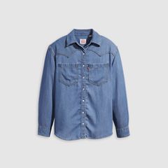 Teodora Western Shirt — Going Steady - Medium Wash 5