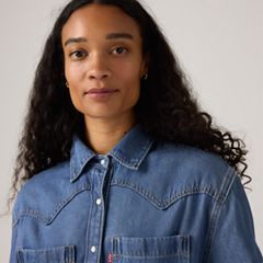 Teodora Western Shirt — Going Steady - Medium Wash 4