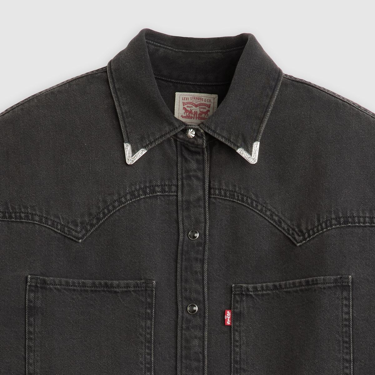 Teodora Western Shirt — Western Wildside - Black