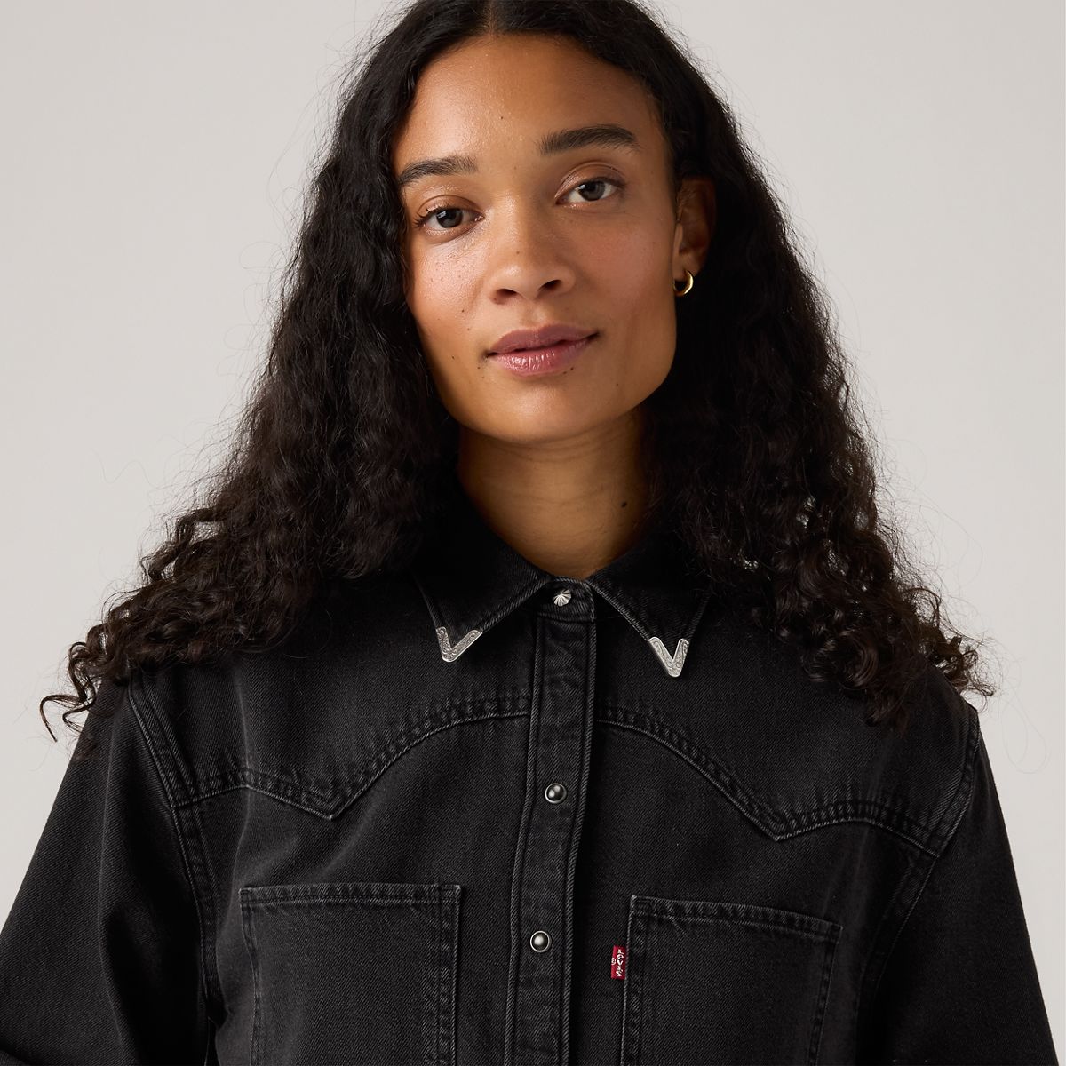 Teodora Western Shirt — Western Wildside - Black
