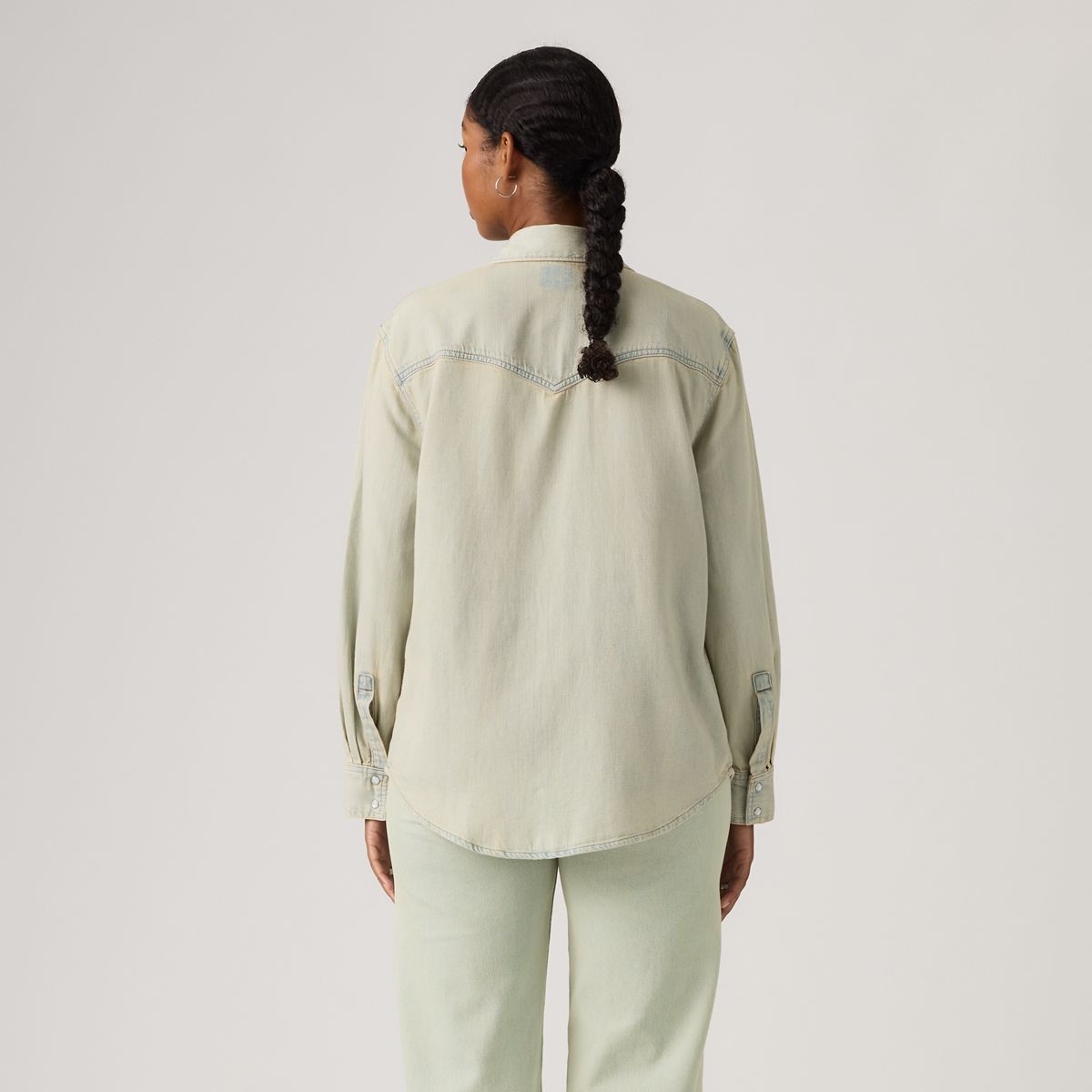 Teodora Western Shirt — De Oro Western - Blue