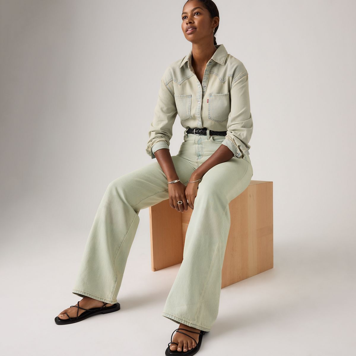 Teodora Western Shirt — De Oro Western - Blue