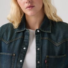 Teodora Western Shirt — High Vibration Western - Blue 2