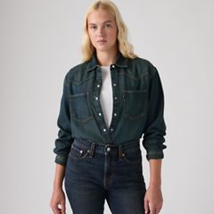 Teodora Western Shirt — High Vibration Western - Blue 1