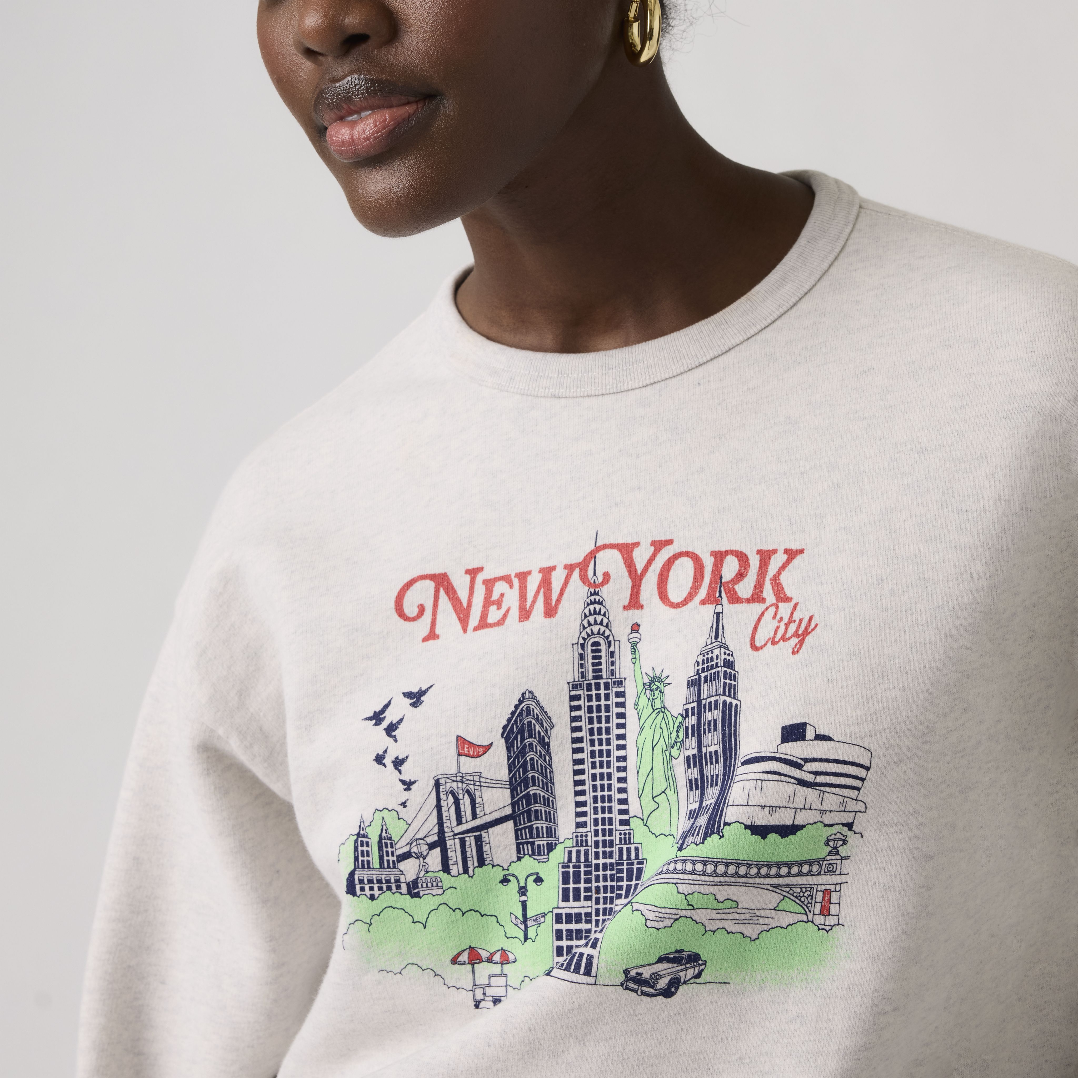 Graphic Heritage Crew Sweatshirt 2