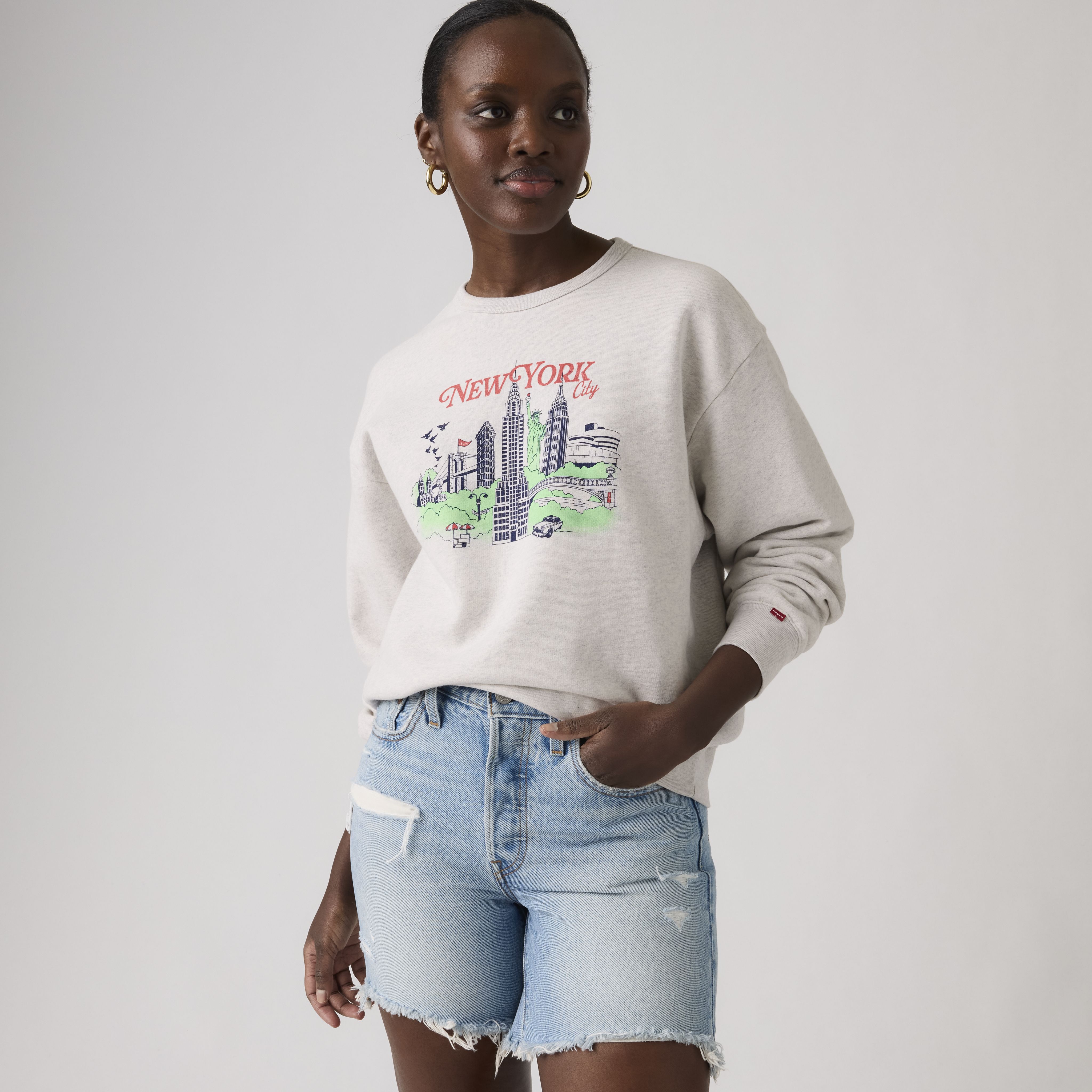 Graphic Heritage Crew Sweatshirt 14