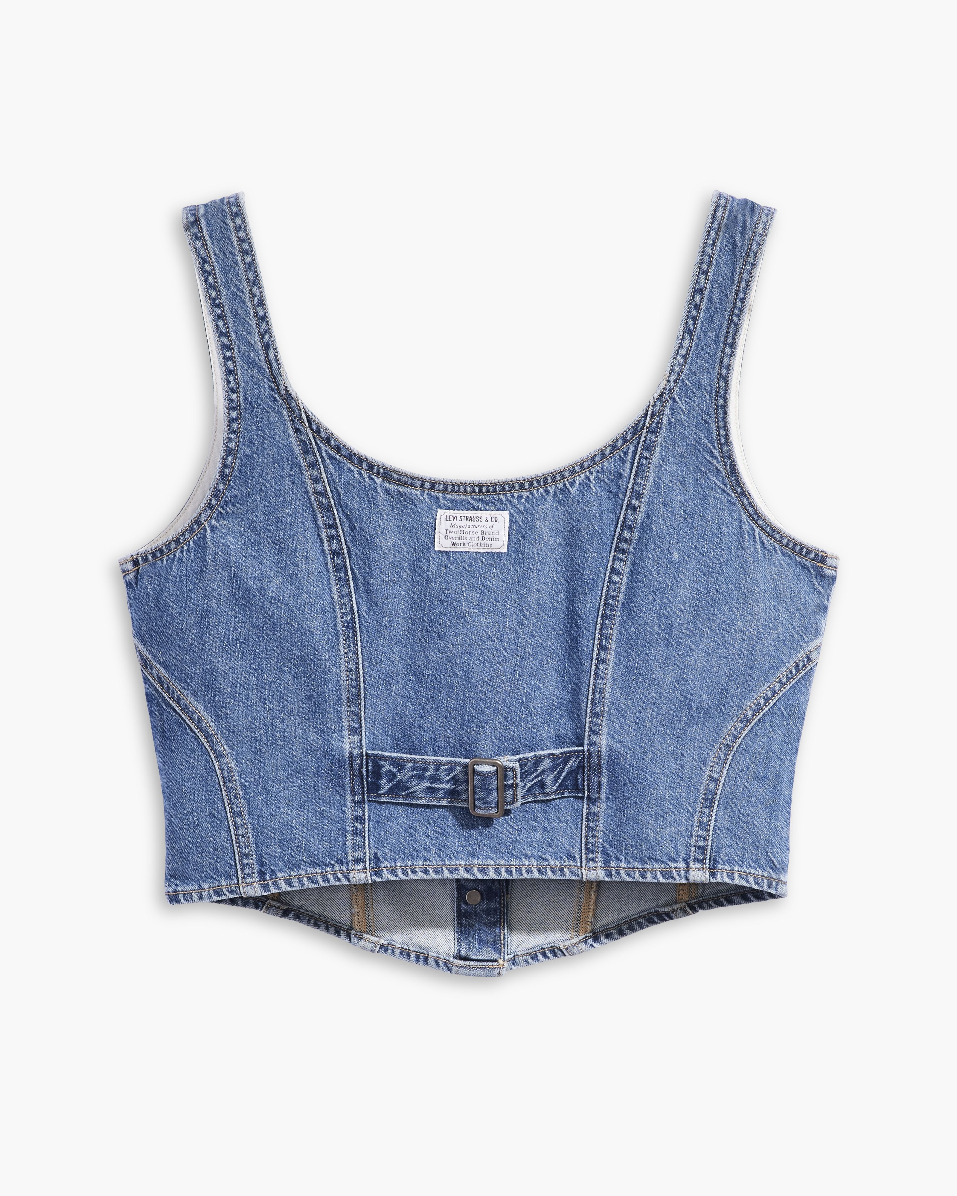 Alani Denim Corset Top 6