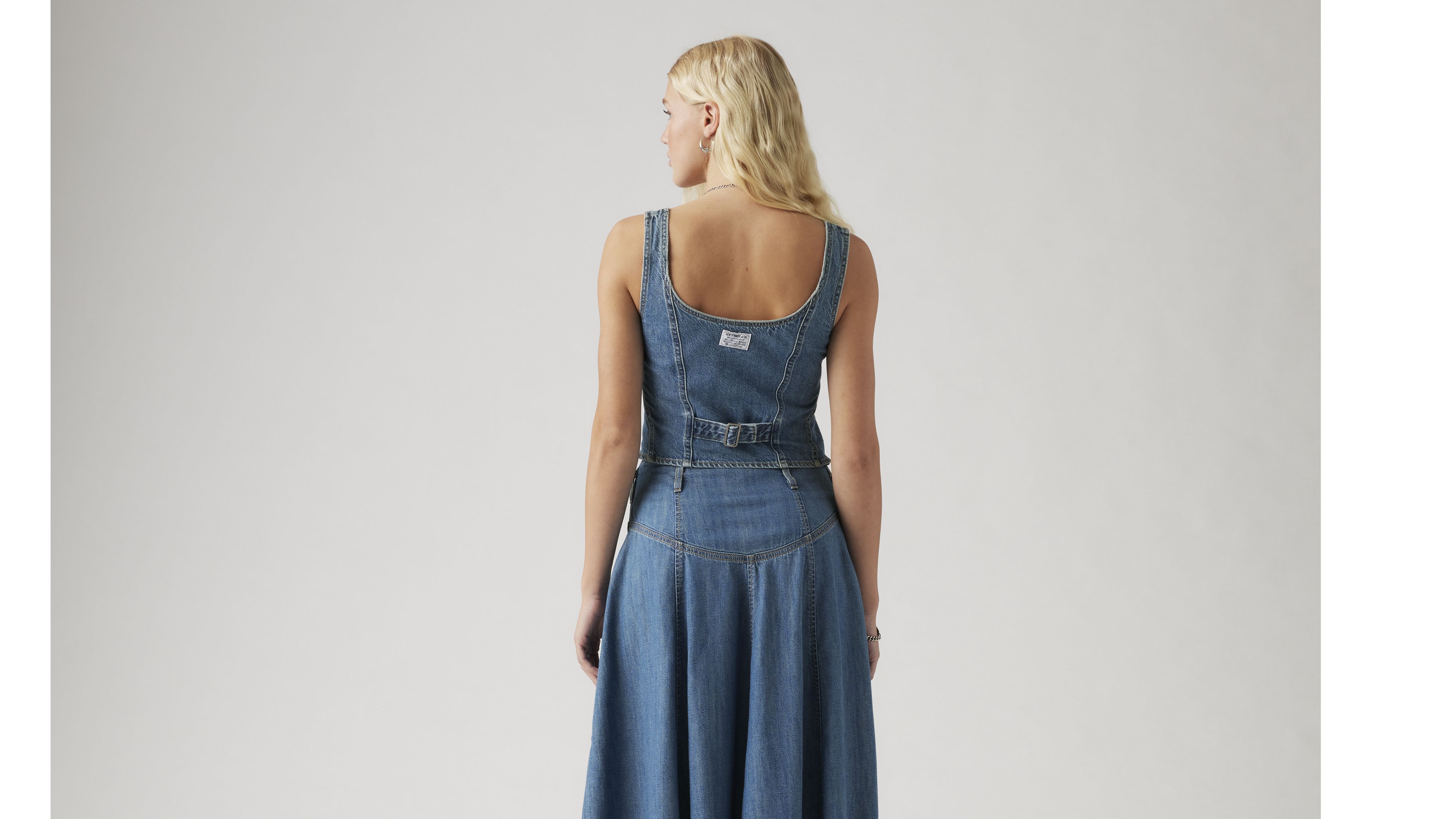 Alani Denim Corset Top 4