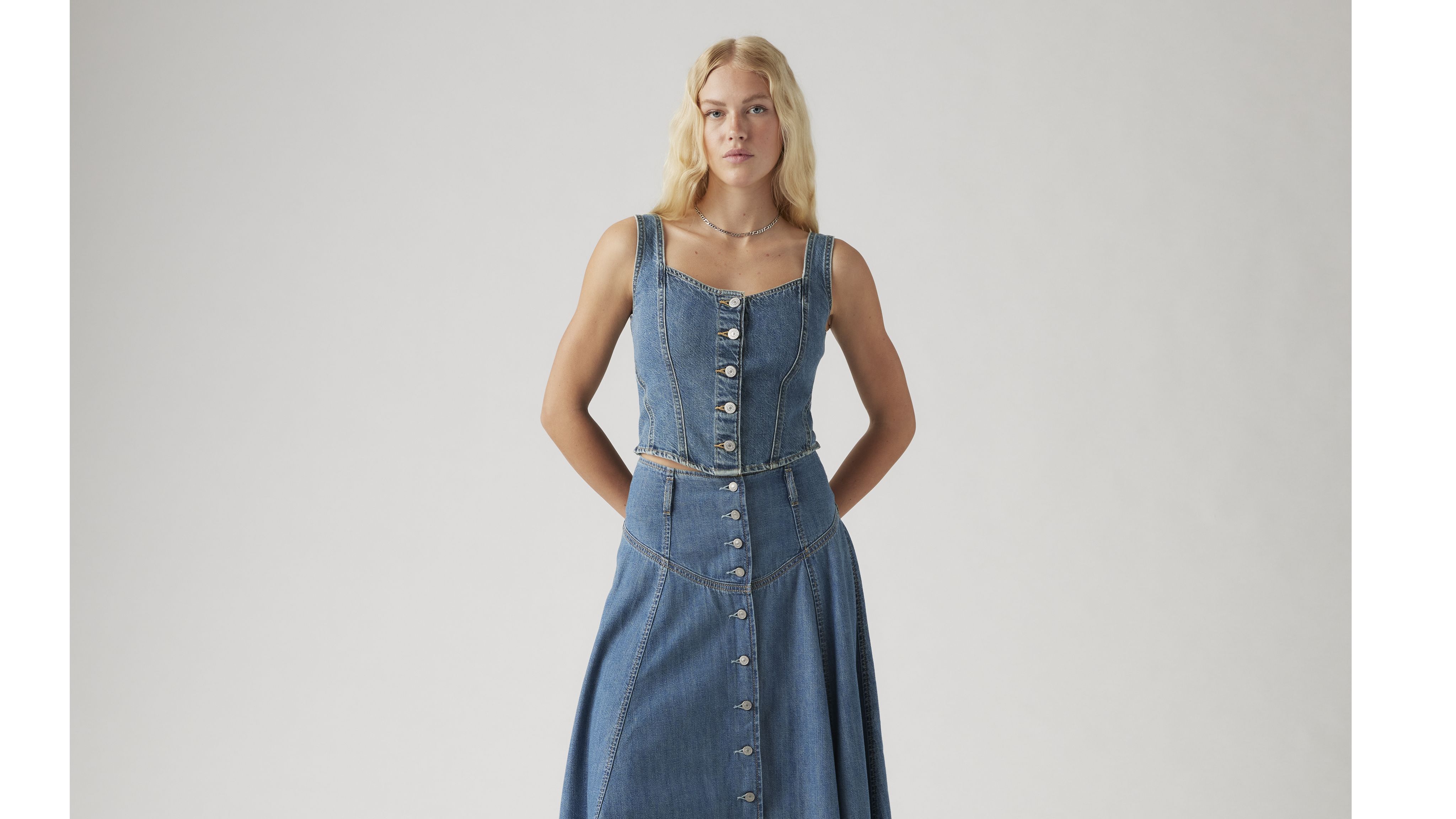 Alani Denim Corset Top 3
