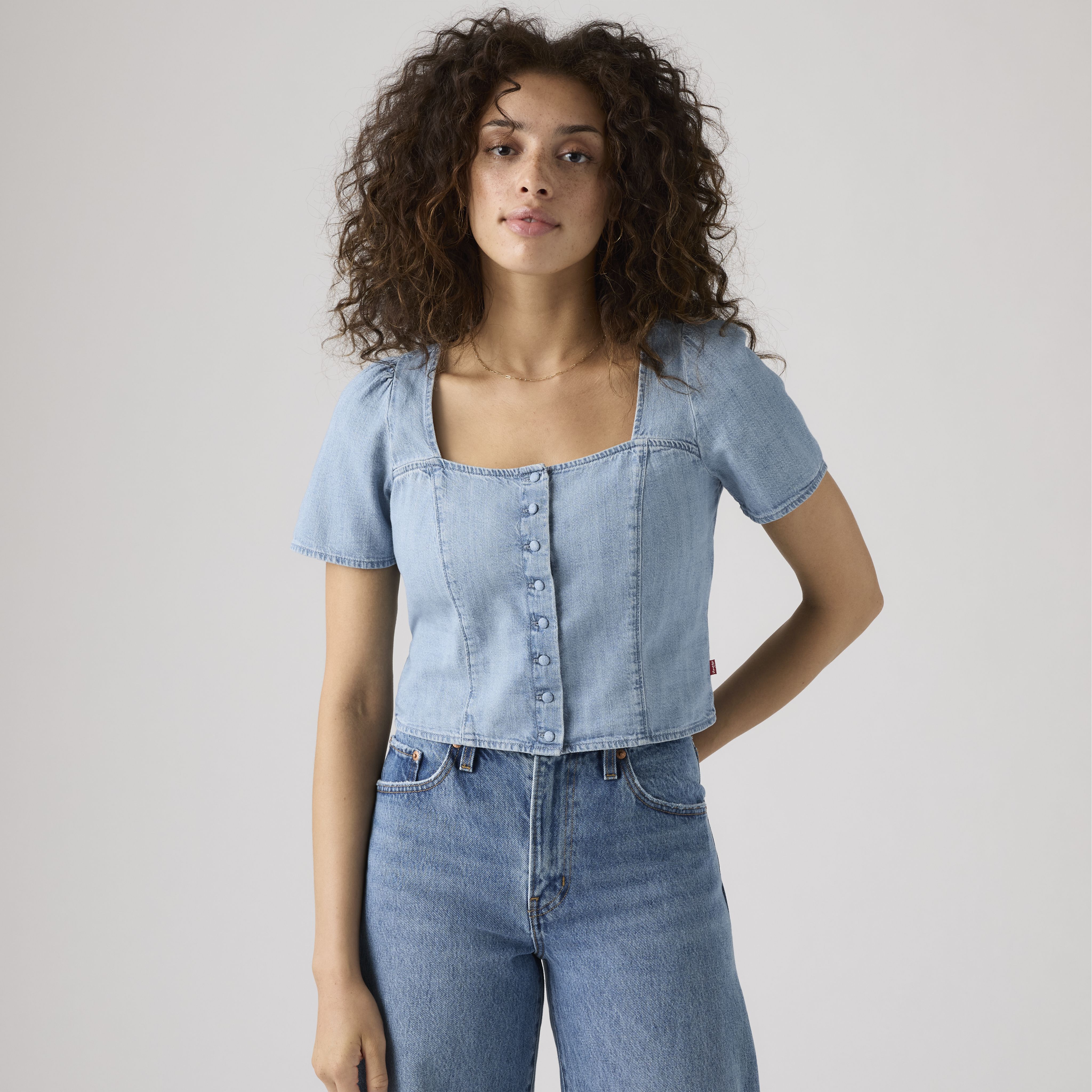 Pascale Short Sleeve Blouse 1