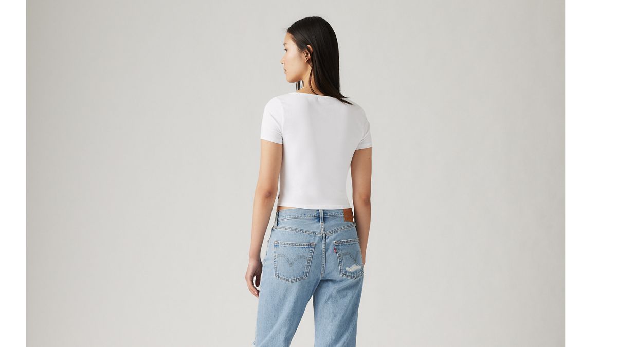 Mars Corset T-Shirt — White