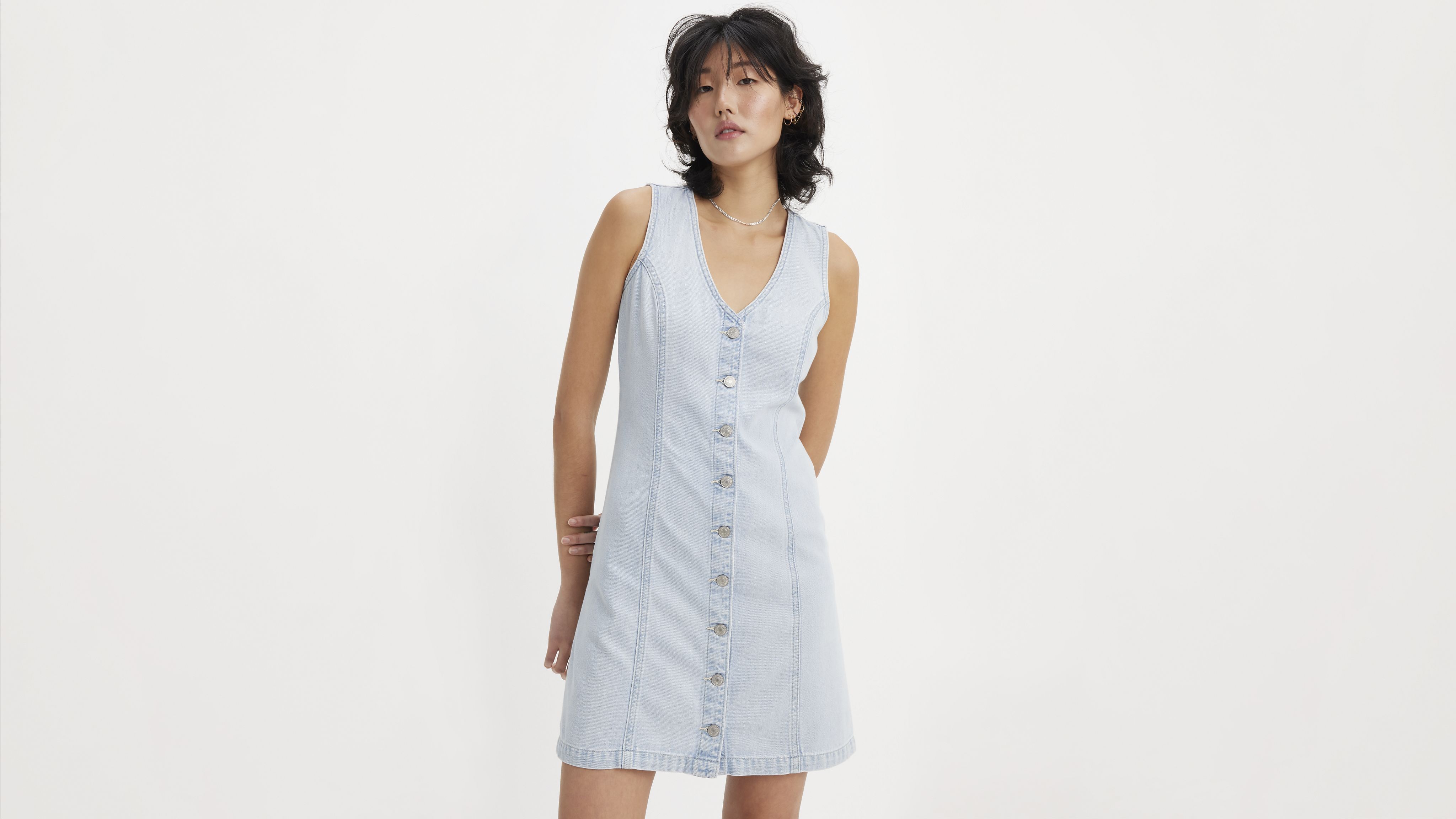Thora Denim Mini Dress 2