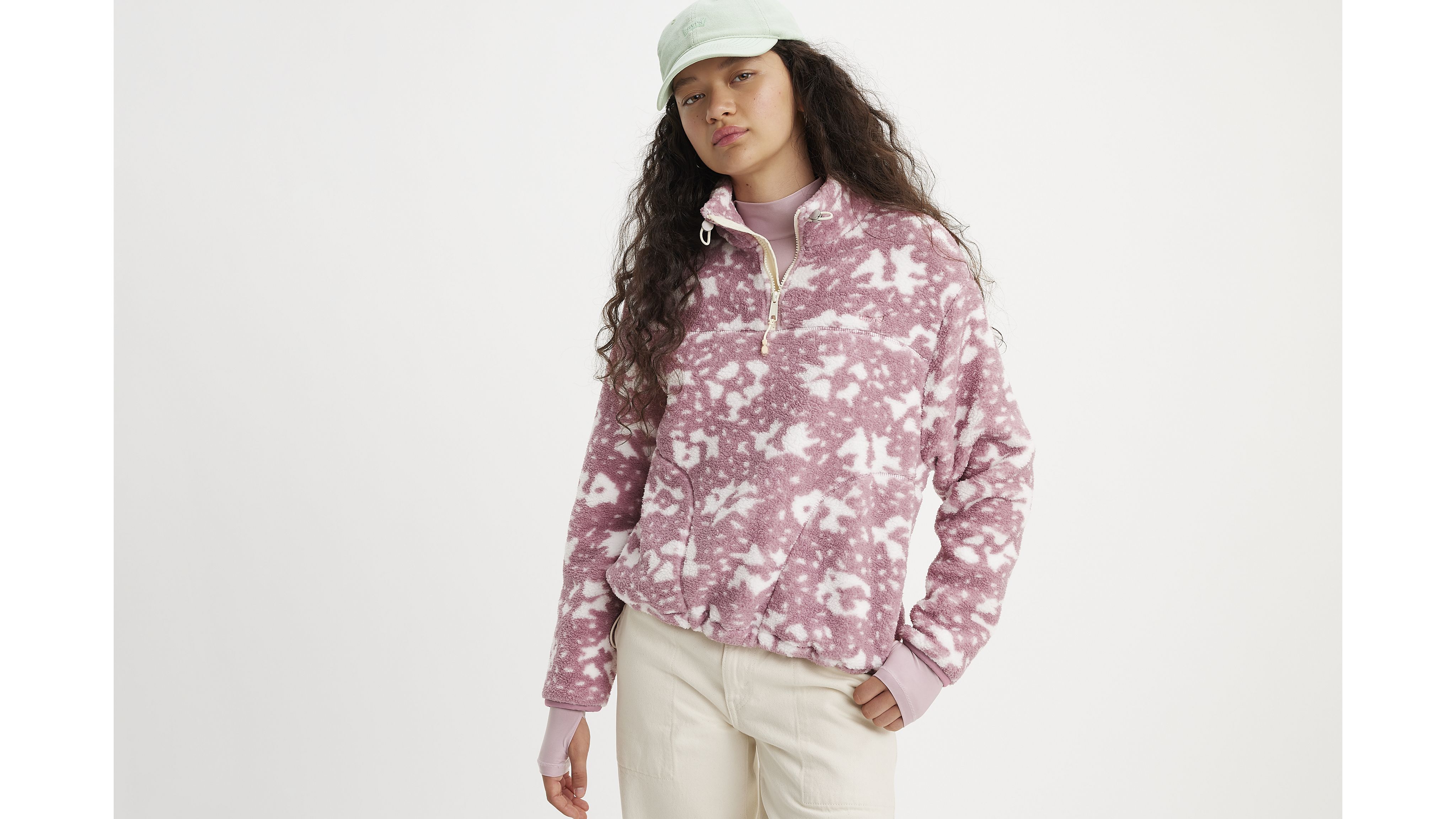 Big Foot Sherpa 1/4 Zip Sweatshirt 1
