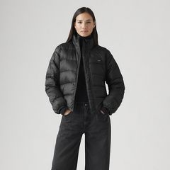 Polly Packable Down Jacket — Caviar - Black 2