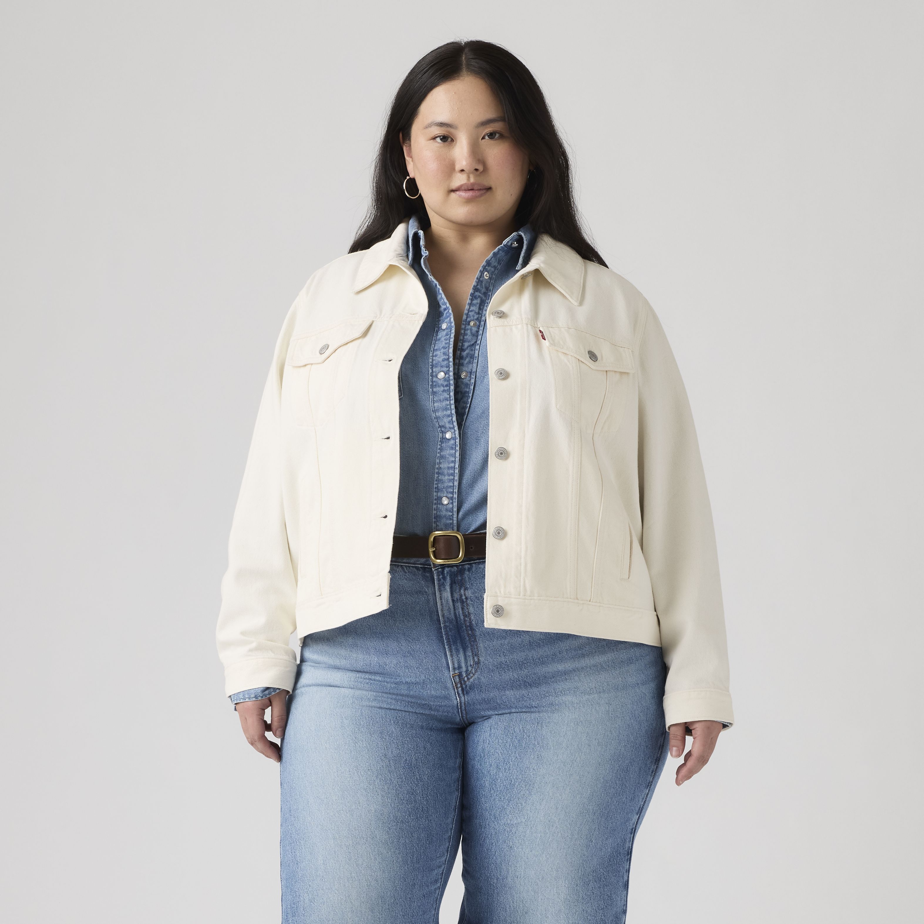 Original Trucker Jacket (Plus Size) 3