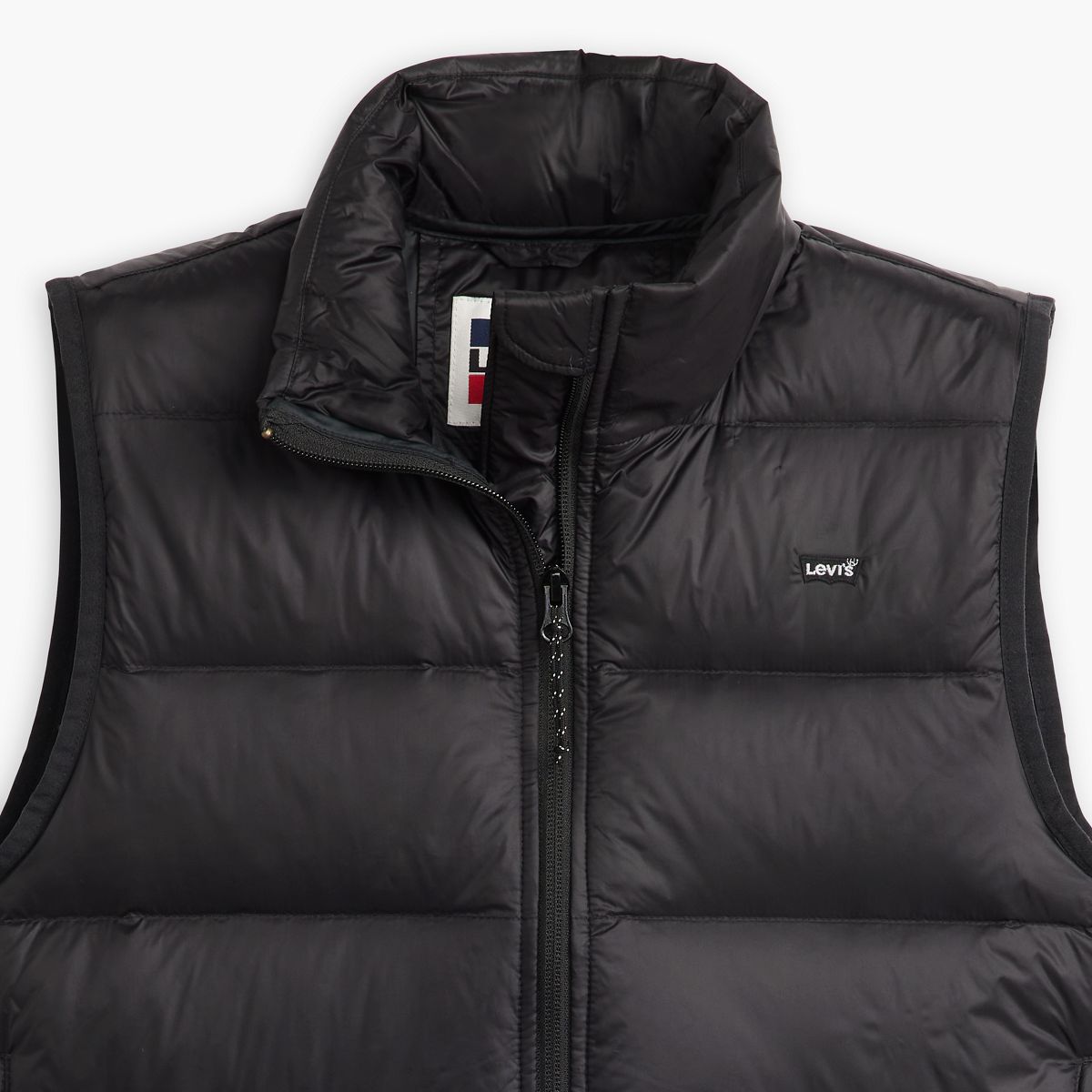 Polly Packable Vest — Caviar - Black