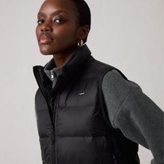 Polly Packable Vest — Caviar - Black 2